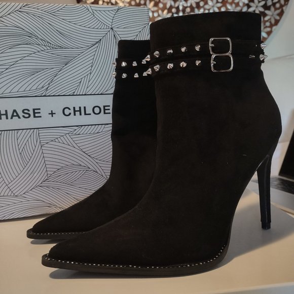Chase & Chloe heel booties - Picture 1 of 5